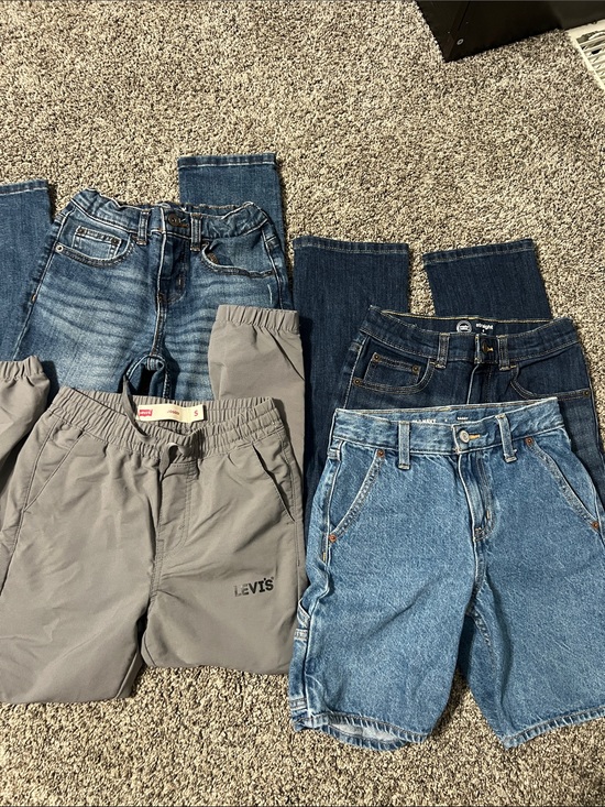 Old Navy Other - Levi's Kids Gray Pull-On Pants - Elastic Waist